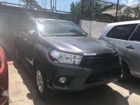 2016 Toyota Hilux 2.4G 4x2 Manual Gray Ltd. for sale