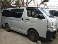 2016 Toyota Hiace commuter 2.5 diesel manual SILVER for sale