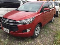 2017 Toyota Innova 2.8 J Manual Diesel Red