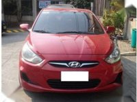 Hyundai Accent 2016 Red Manual Sedan For Sale 