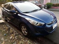 Hyunda Elantra 1.6 AT 2012 Blue For Sale 