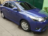 Toyota Vios 1.5 G 2015 AT Blue Sedan For Sale 