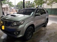 2015 Toyota Fortuner G AT Silver SUV For Sale 