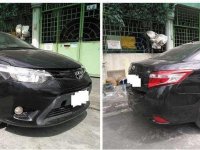 Toyota Vios E 2015 Black MT sedan for sale