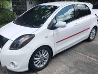Toyota Yaris  2009 1.5G White Hb For Sale 