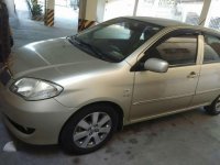 2006 Toyota Vios G MT Beige Sedan For Sale 