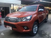 2017 Toyota Hilux 2.4 G 4x2 Orange Manual Transmission