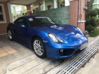 Porsche Cayman 2015 Blue For Sale 