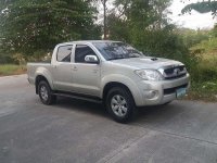 Toyota Hilux G 2011 Matic Diesel Silver For Sale 