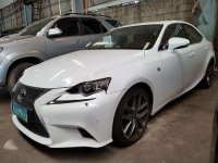 2013 Lexus IS 350F Sport White For Sale 