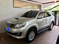 2014 TOYOTA Fortuner G Color Lithium 21400 KM