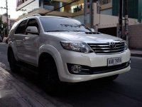 Toyota Fortuner 2014 4x4 Pearl White