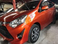 2017 Toyota Wigo 10 G Automatic Transmissions Orange Color