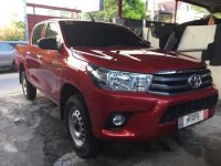 2017 Hilux E DSL Manual Red 1st owned