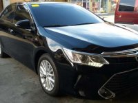 2016 Toyota Camry 2.5 G Black