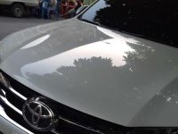 Hood Pearl White Toyota Fortuner 2016-2018 model