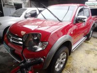 Mitsubishi Strada 2012 Manual Diesel Red