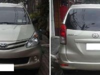 GRAB Toyota beige Avanza J 2016 MT vios accent eon picanto mirage