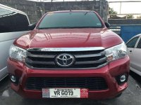 2017 Toyota Hilux 24 E Manual Red