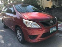 2013 Toyota Innova 2.5 J Manual Red