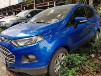 2015 Ford Ecosport Trend 1.5L Blue BDO Preowned Cars