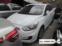 2015 Hyundai Accent GRAB MT white for sale