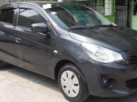 Mitsubishi 2015 black Mirage G4 Grab MT for sale