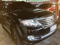 2015 Toyota Fortuner 2.5 V 4x4 Automatic Black