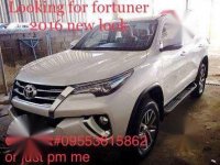 Looking for TOYOTA Fortuner 2016 new look