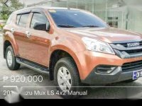 Isuzu Mux Manual 2015 Brown For Sale 