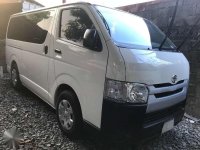 2017 Toyota Hiace Commuter 3.0L Manual White