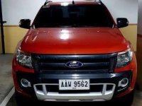 Late 2014 FORD RANGER WILDTRAK. 4x2. Diesel. Automatic. ALL STOCK.