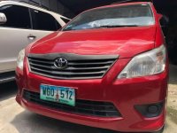 2013 Toyota Innova 25 J Manual Red Edition