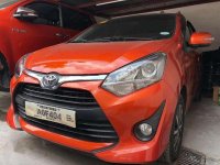 2017 Toyota Wigo 1.0 G Automatic Orange Met