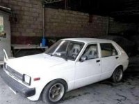 Toyota Starlet 1981 Manual White Hb For Sale 