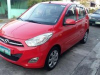 Hyundai i10 AT 2012 Red Hatchback For Sale 