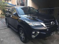 2016 Toyota Fortuner 4x2G 2x4 AT Black For Sale 