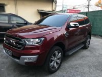 Ford Everest Titanium 2016 Red For Sale 