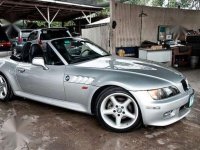 2003 BMW Z3 Automatic Silver Convertible For Sale 