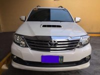 2013 Toyota Fortuner 2.5G TD VNT Pearl White FOR SALE