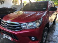 2017 Toyota Hilux 2.4 E Manual Red Model FOR SALE