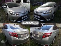 2017 Toyota Vios 1.3E AT and MT 4k mileage FOR SALE