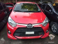 2017 Toyota Wigo 1.0G Automatic RED For Sale 