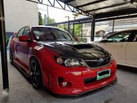 2011 Subaru Wrx Sti MT Red Sedan For Sale 