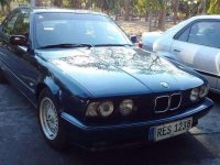 1992 BMW 525i Blue Sedan For Sale 