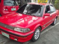1989 Toyota Corolla GL Well Kept Red For Sale 