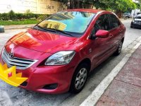 Toyota Vios 2011 1.3 E Automatic Red For Sale 
