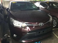 Grab Ready 2017 TOYOTA Vios 13 E Automatic Blackish Red