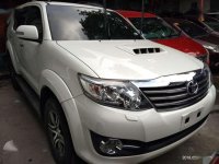 2016 Toyota Fortuner 2.4V 4x2 automatic PEARL WHITE