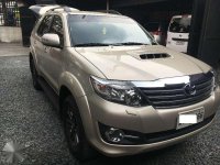 2015 Toyota Fortuner 2.5v Diesel AT for sale